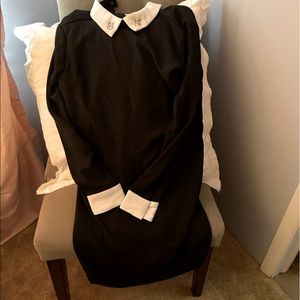 Peter Pan collared dress